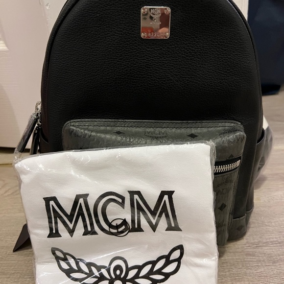 Black MCM Backpack - Picture 3 of 5